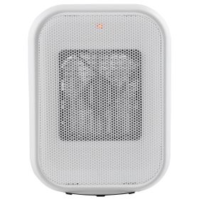 Portable Electric Space Heater with Thermostat, 1000W/1500W 2-Level Adjustable Quiet Ceramic Heater Fan