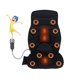 Back Heated Massage Seat Cushion for Pain Relief