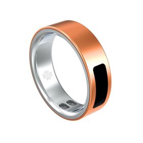 Smart Ring Health Tracker Fitness Ring Heart Rate Blood Oxygen Sleep Monitor Smart Ring For Men Women (Option: Rose glod-07)