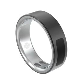 Smart Ring Health Tracker Fitness Ring Heart Rate Blood Oxygen Sleep Monitor Smart Ring For Men Women (Option: Black-13)