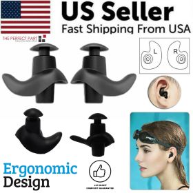 5/10 Pairs Soft Silicone Ear Plugs For Swimming Sleeping Anti Snore Reusable USA (Model: 5 Pairs)