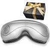 Eye Massager with Heat, Heated Eye Massage Mask with 5 Modes and Bluetooth Music, 180Â° Foldable Eye Care Massager for Migraines, Eye Strain