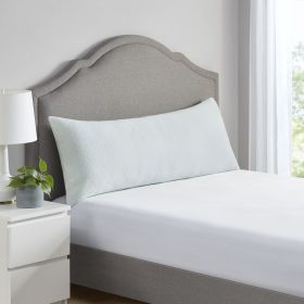 Shredded Memory Foam Pillow with Rayon Blend Cover (Color: as Pic)