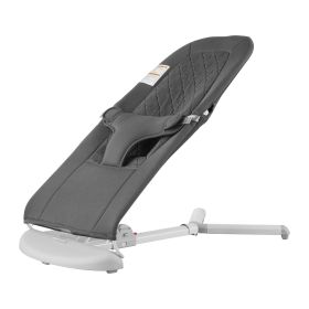 Baby Bouncer, Folding Bouncer Seat for Babies 0-9 Months, Newborn Bouncer Chair with 2 Reclining Angles & 3-Point Harness (Default: Default)