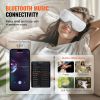 Eye Massager with Heat & Remote, Heated Eye Massage Mask with 5 Modes and Bluetooth Music, 180Â° Foldable Eye Care Massager for Eye Strain, Dry Eyes